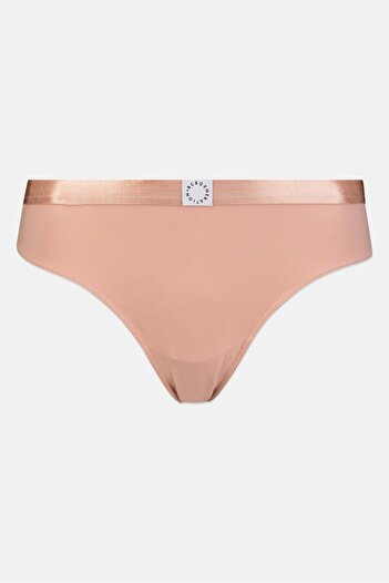 Bcbgeneration Women 5 Pieces Brand Logo Thong, Multicolor