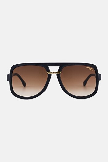 Carrera Men 207884I465986 Aviator Sunglasses, Black