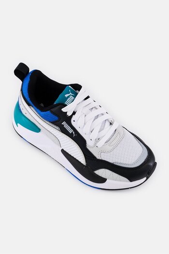 Puma Kids Boy Lace Up X-Ray 2 Square Lace Up Training Shoes, Multicolor