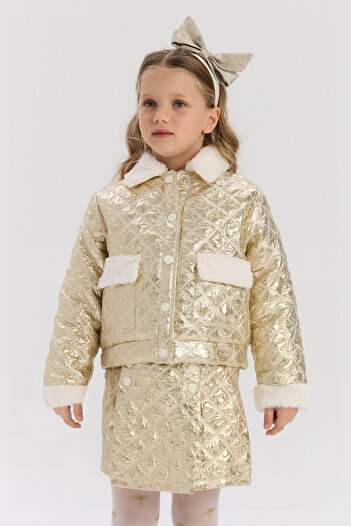 Tyess Girl Gold Jacket