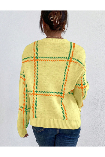 SHEIN sweater, yellow