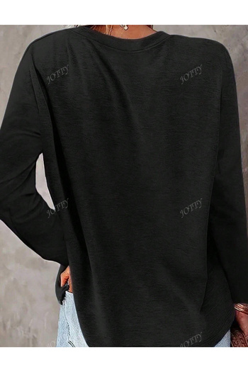 SHEIN blouse, black