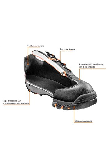 NEO Work shoes without metal elements, SRA, size 45,