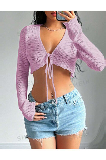 SHEIN blouse, purple