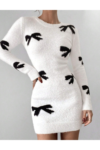 SHEIN mini dress, cream