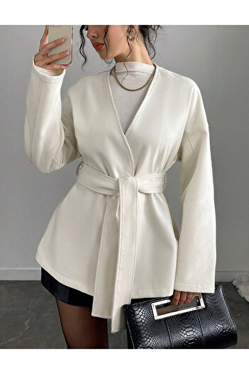 SHEIN jacket, cream