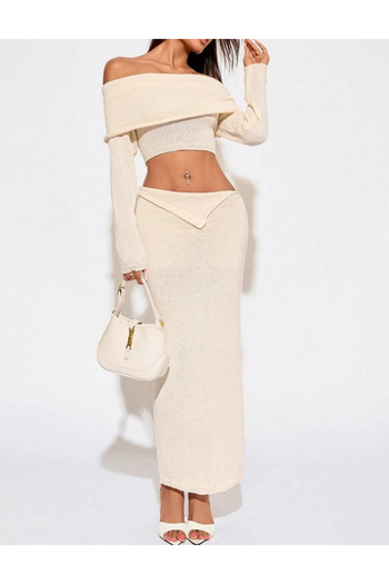 SHEIN set, cream