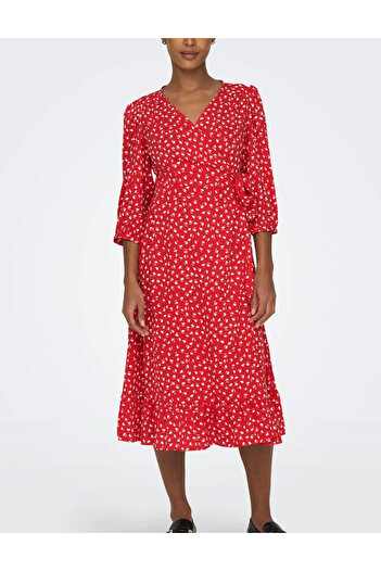 ONLY maxi dress, red
