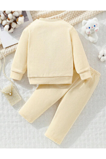 SHEIN pajama set, cream