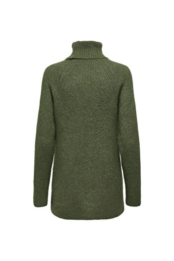 JDY long sweater, green