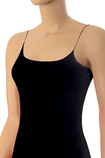 Öts Women's Tank Top with String Straps and Round Neck (96% Cotton - 4% Elastane)