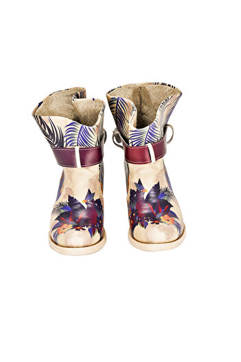 Streetfly Colorful Printed Women's Boots