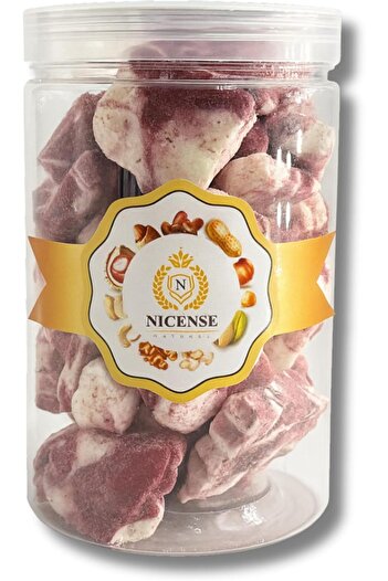 nicense Berry Vanilla Freeze Dried Ice Cream 100g Jar – Crunchy, Creamy, and Naturally Delicious S