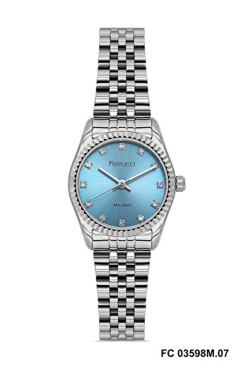 Ferrucci Fc03598M.07 Silver Color 24 mm Women's Wristwatch