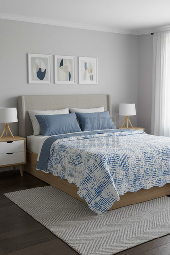 Çt Çeyizci Tekstil Double Summer Single Blanket Double Size |   Single Pike 200X230Cm Without Pillow