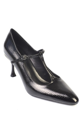 Capone Outfitters Laurel Mid-Heeled Strappy Snake Print Women's Shoes