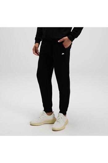 Ellesse Em554-Bk Men's Jogger Sweatpants - Black