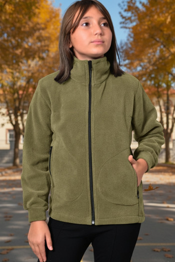 yakamor Children's Fleece Coat-Cardigan