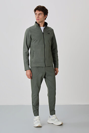 AIR JONES Carlos Khaki Standard Fit Men's Tracksuit Set - 85209