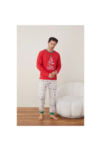 Welike Pijama barbat motive Craciun Merry Christmas