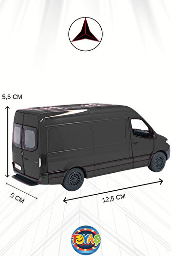 Toyaş Metal 1:48 Mercedes Sprinter Çek Bırak Araba Lisanslı