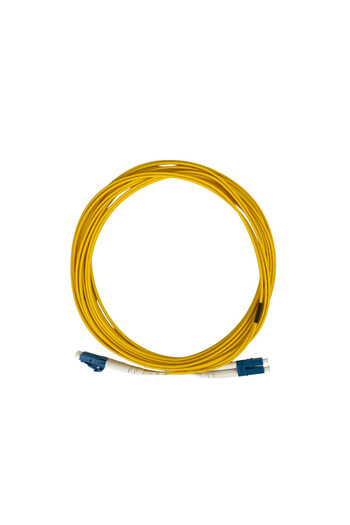 Mini pro Fiber Optic Patch Cord LC to LC/UPC Patch Cable-5Meter | Single Mode Simlex,9/125 UPC 2.0mm LSZH