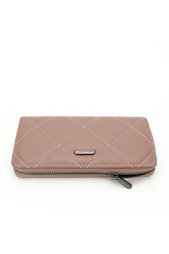 David Jones Women's quilted wallet B-P116-510 M0 Pink