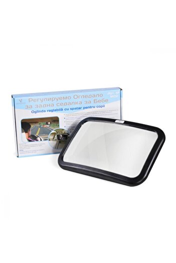 Cangaroo Adjustable car rearview mirror, size 30x20 cm, clear image
