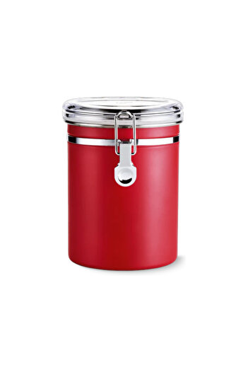 Tchibo Stainless Steel Coffee Container Red 500 Gr 632940