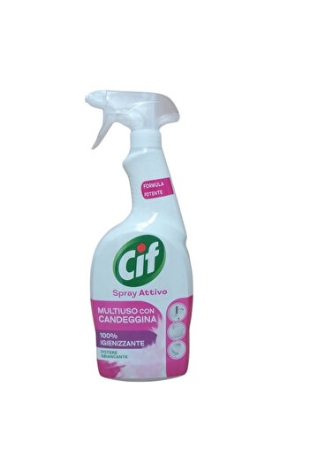 Cif Multiuso Active Degreaser Spray with Chlorine 650 ml