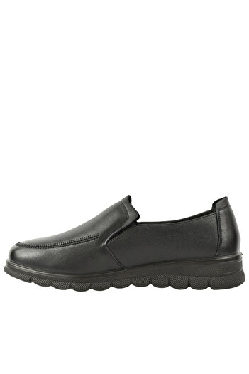 FORMAZIONE Casual shoes, women, FORMAZIONE, 21073 black, leather 40