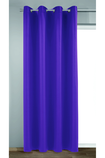 Unique Décor for Unique Homes Curtain with Rings Bl.out Mia Lila 245x140