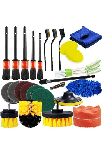 Primo Plus 26-Piece Drill Brush Attachments Set