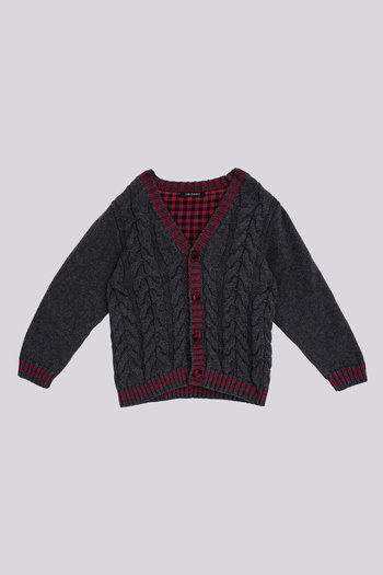 GB Baby Baby Boy Grey Cardigan