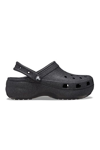 Crocs Saboți clasici cu platformă și sclipici pentru femei