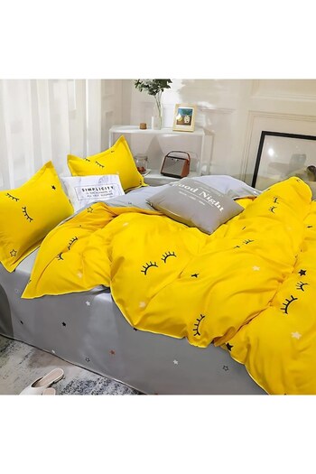 Jiju Premium Satin Cotton Double Bed Linen Set JIJU®
