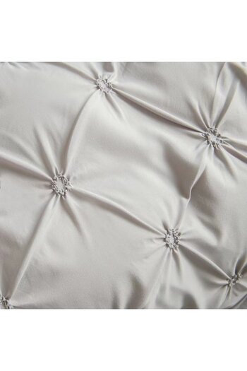 JOJO HOME Double Bedding Set, Premium Finet Cotton Lux, 6 Pieces, Light Grey