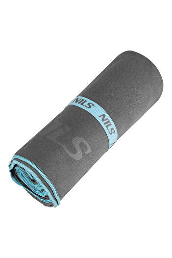 Other NCR13 DARK GRAY MICROFIBRE TOWEL 200x90 cm NILS