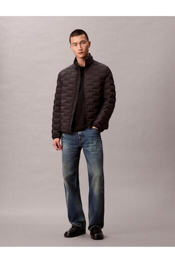 Calvin Klein Ls Ltwt Pre-Quilted Packable Puf