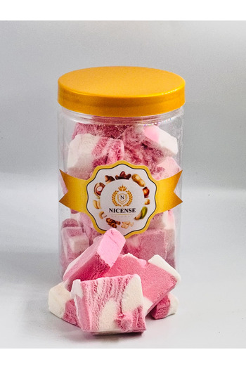 nicense Strawberry & Vanilla Flavored Freeze-Dried Ice Cream – 100g