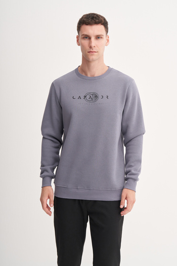 Cazador Regular Fit Vintage Soft Inside Ribbed Cotton Sweatshirt-53625