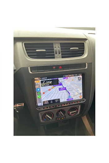 MaxTech Navigatie Volkswagen/Skoda/Seat dedicata cu Carplay, Android 10, Ecran 9” HD, Mirrorlink, Wifi, GPS