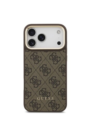 Guess Cardslot 4G MagSafe iPhone 17 Pro Case, Brown