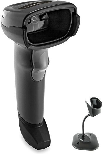 Zebra Technologies - DS2208-SR Black USB Kit with Stand