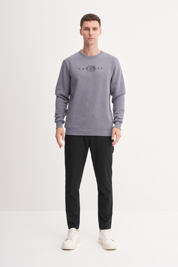 Cazador Regular Fit Vintage Soft Inside Ribbed Cotton Sweatshirt-53625