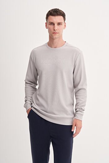 Cazador Φούτερ από ύφασμα με στάμπα Regular Fit-53300