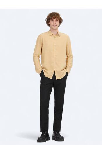 Kip Safran Striped Regular Fit Woven Casual Shirt
