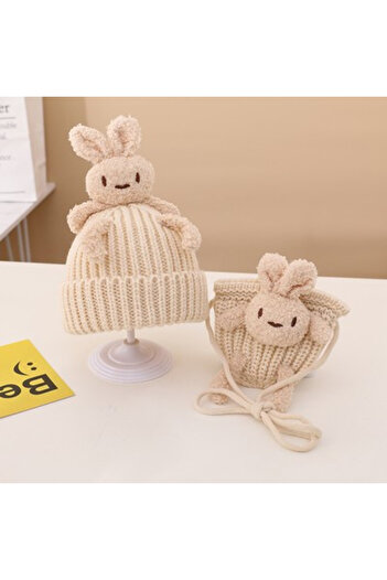 Superbaby Hat and bag set - Bunny