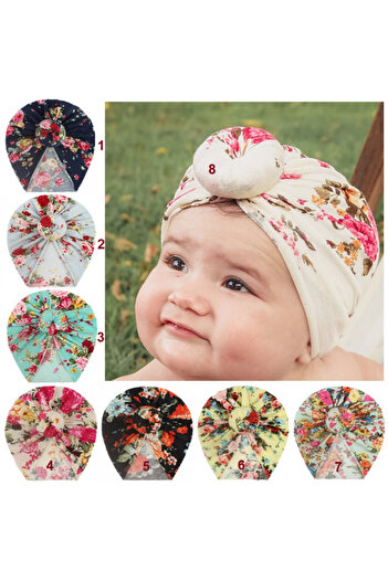 Superbaby Brightly colored turban hat