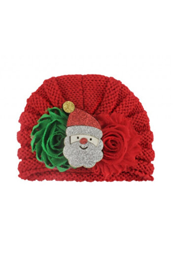 Superbaby Crocheted turban hat - Santa Claus